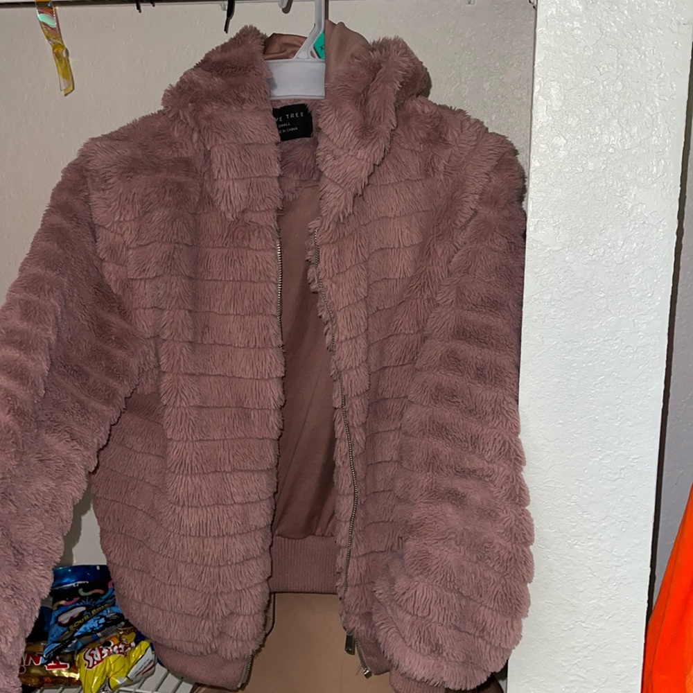 Very comfortable jacket. Blush pink